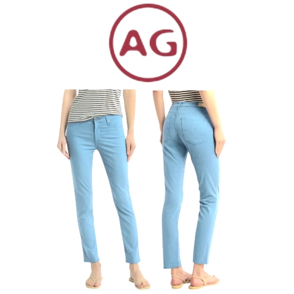 AG Adriano Goldschmied Prima Mid Rise Ankle Cigarette Jeans 26R - Picture 1 of 15